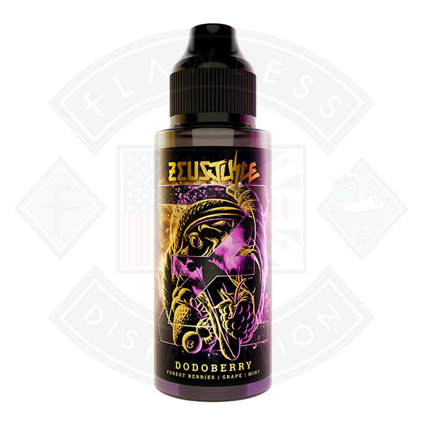 Zeus Juice Dodoberry 100ml 0mg shortfill e-liquid