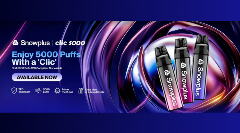snowplus clic disposable vape SNOWPLUS CLIC 5000 DISPOSABLE VAPE: A COMPREHENSIVE REVIEW — Flawless UK  Vape Distribution Ltd