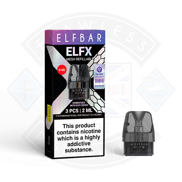 Elf Bar ELFX Empty Pods/3pack
