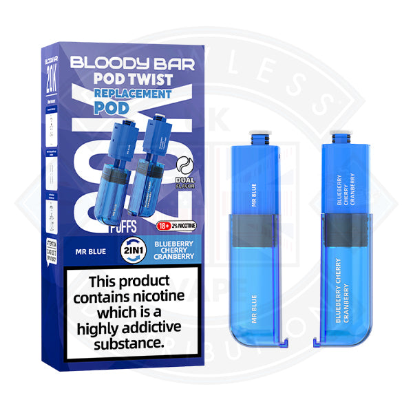 Bloody Bar Pod Twist 20K Prefilled Pods + Refill Containers