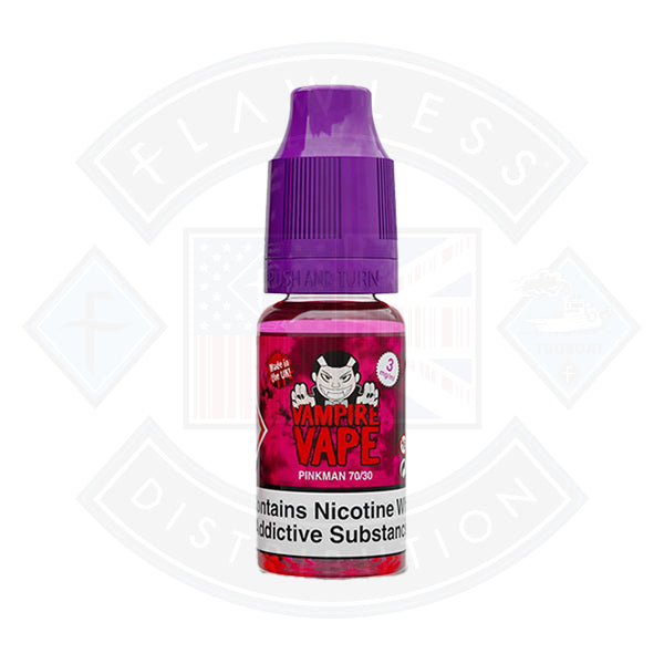 Vampire Vape - Pinkman - 10ml 70/30  Flawless UK Vape Distribution Ltd