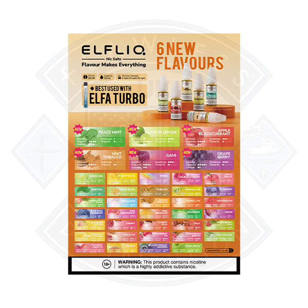 ELFLIQ POS ITEMS