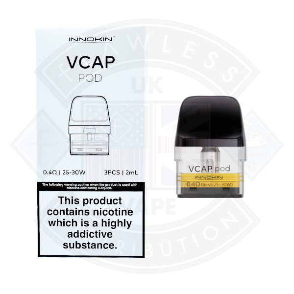 Innokin Vcap Pod Flawless UK Vape Distribution Ltd Innokin Vcap Pod Flawless UK Vape Distribution Ltd