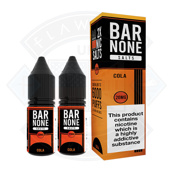 Bar None Cola Nic Salts Twin Pack 10ml