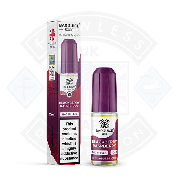 Bar Juice 5000 (5mg) - Nic Salt 10ml Flawless UK Vape Distribution Ltd Bar Juice 5000 (5mg) - Nic Salt 10ml Flawless UK Vape Distribution Ltd
