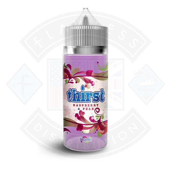 thirst Raspberry & Pear 100ml 0mg Shortfill E-liquid