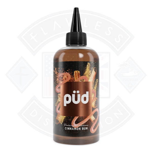 PUD Pudding & Decadence Cinnamon Bun 0mg 200ml Shortfill E-Liquid