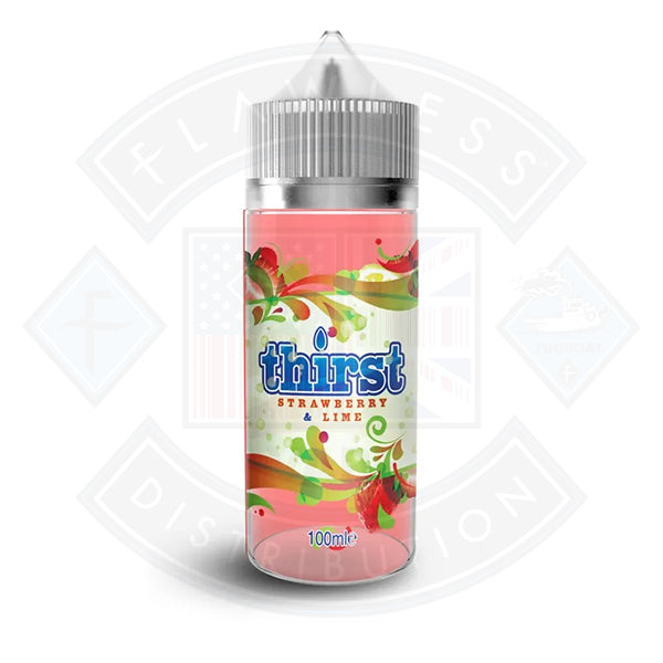 thirst Strawberry & Lime 100ml 0mg Shortfill E-liquid