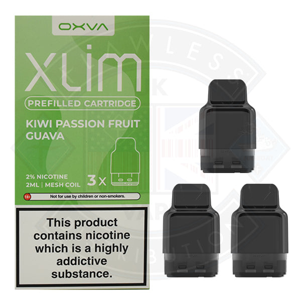 Oxva Xlim Prefilled Cartridge 3pack — Flawless UK Vape Distribution Ltd