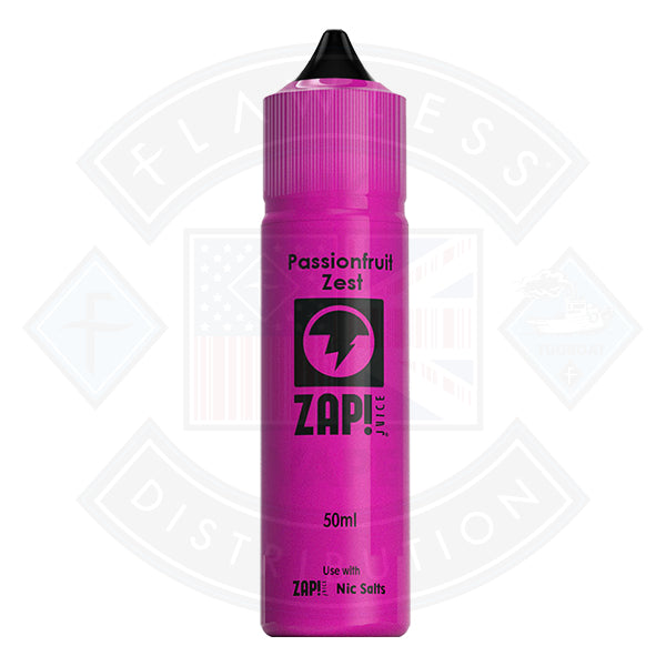 Zap! Passionfruit Zest 50ml 0mg Shortfill E-Liquid