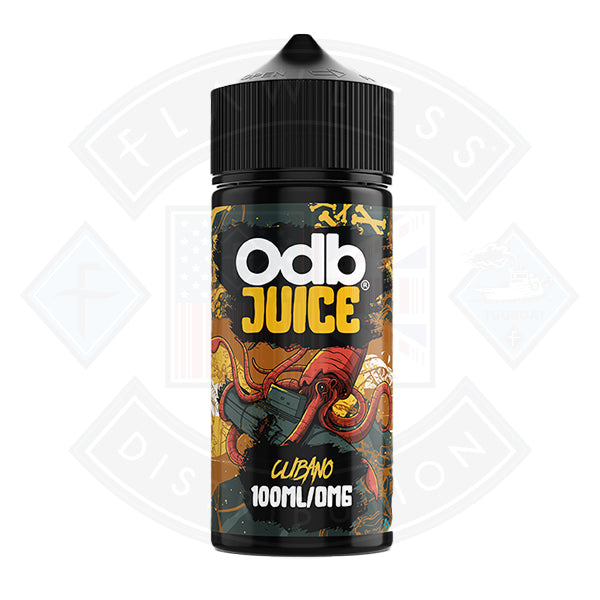 ODB Juice - Cubano 0mg 100ml Shortfill