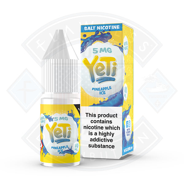 Yeti  Salt- Pineapple Ice 10ml E Liquid