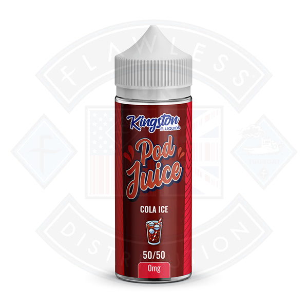 Kingston Pod Juice 50/50 0mg 100ml Shortfill