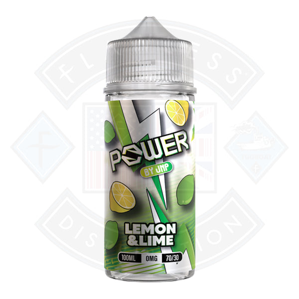 Power by Juice 'n Power Lemon & Lime 0mg 100ml Shortfill