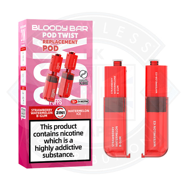 Bloody Bar Pod Twist 20K Prefilled Pods + Refill Containers