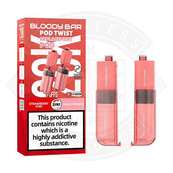 Bloody Bar Pod Twist 20K Prefilled Pods + Refill Containers