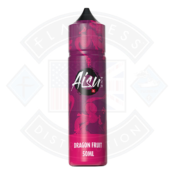 AISU Dragon Fruit 50ml 0mg Shortfill E-Liquid  Flawless UK Vape  Distribution Ltd