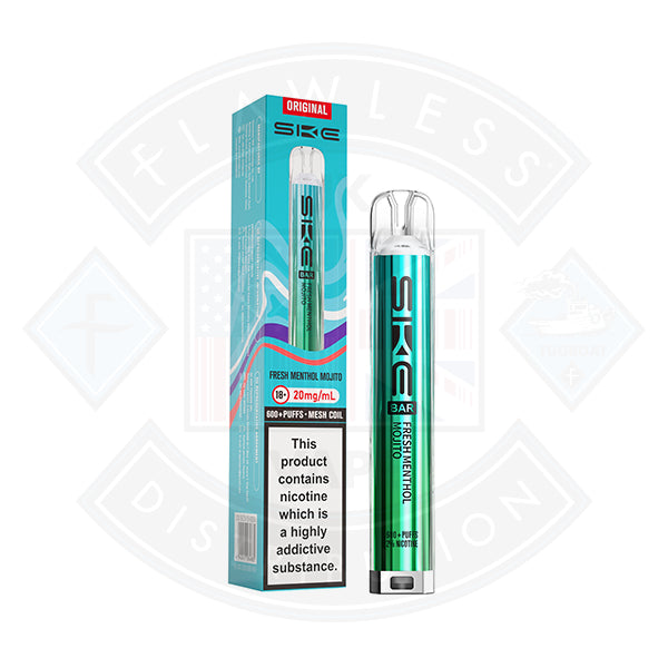 SKE Bar Crystal 600 20mg  Prefilled Pod Kit