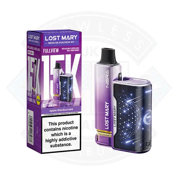 Lost Mary Nera15K Fullview Prefilled Vape Kit