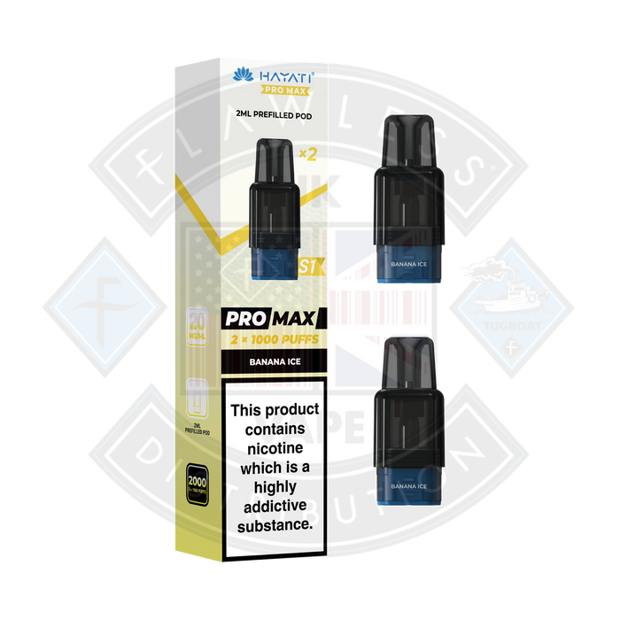Hayati Pro Max S1 Prefilled Pod Flawless UK Vape Distribution Ltd Hayati Pro Max S1 Prefilled Pod Flawless UK Vape Distribution Ltd