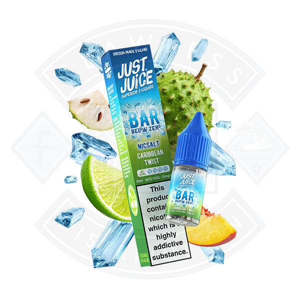 Just Juice BAR Below Zero (10mg) Nic Salt 10ml