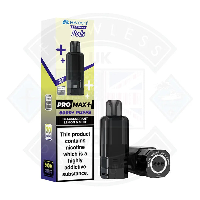 Hayati Pro Max 6000+ Pods 20mg