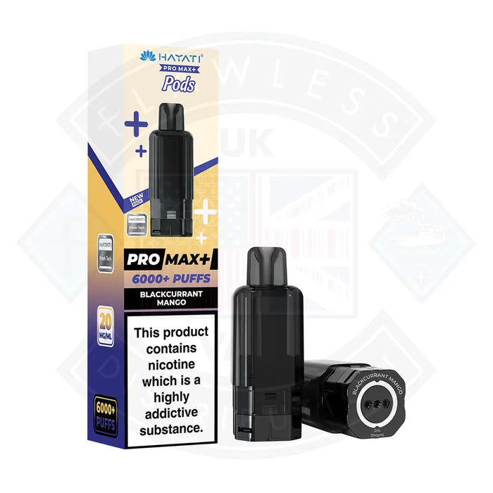 Hayati Pro Max 6000+ Pods 20mg