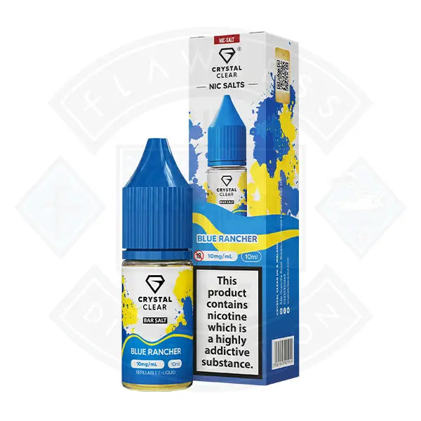 Crystal Clear Bar (10mg) Nic Salts 10ml