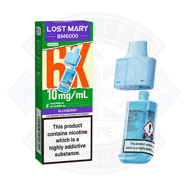 Lost Mary BM6000  Prefilled Pod 10mg