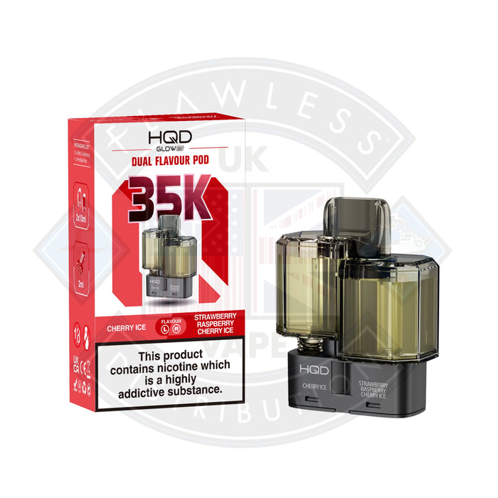 HQD Glow Air 35K Refill Pods