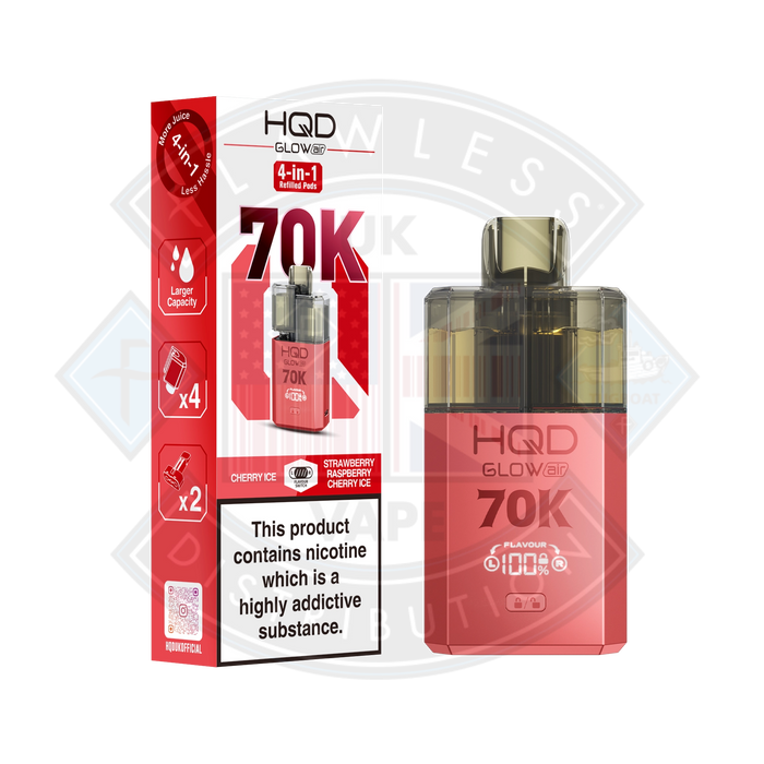 HQD Glow Air 70K Prefilled Pod Kit