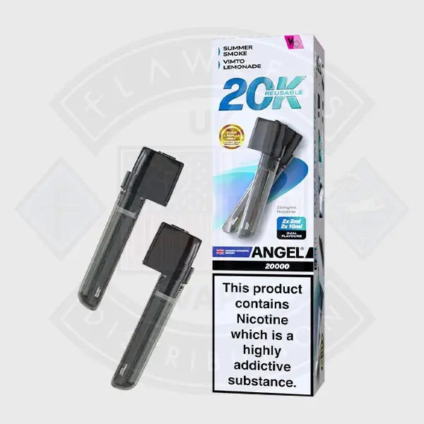 Vapes Bars Angel 20K Prefilled Vape Pods + Refill Container