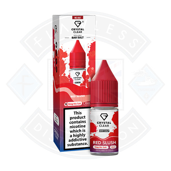 Crystal Clear Bar (5mg) Nic Salts 10ml