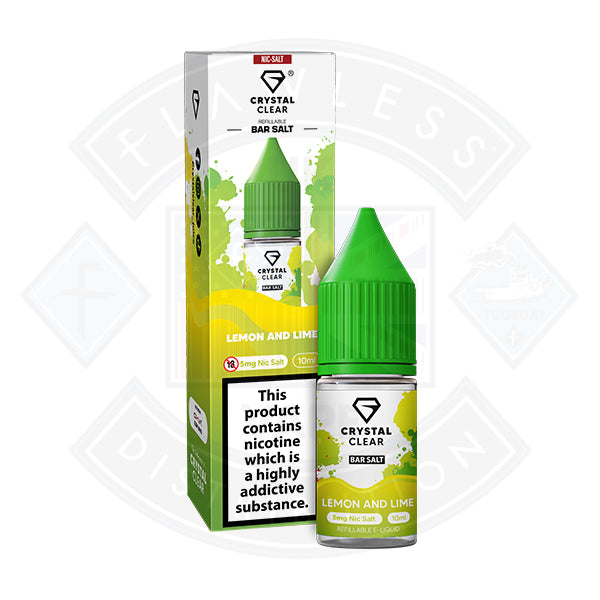 Crystal Clear Bar (5mg) Nic Salts 10ml