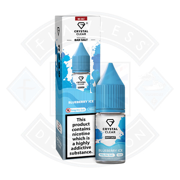 Crystal Clear Bar (5mg) Nic Salts 10ml