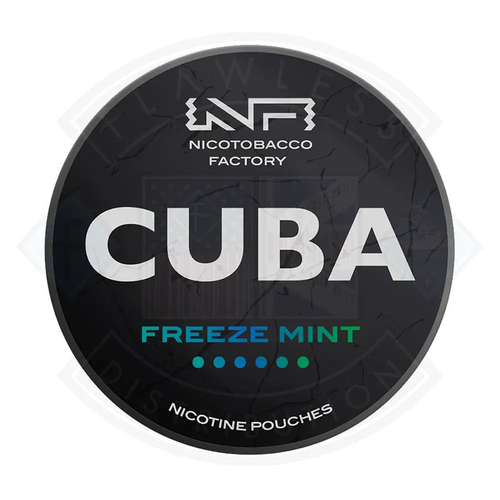 CUBA Black Nicotine Pouch