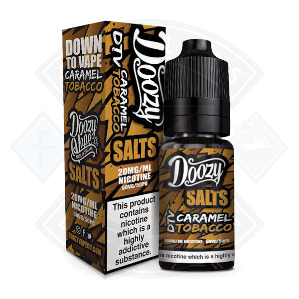 Doozy Vape  Salts Caramel Tobacco 50/50 10ml e-liquid