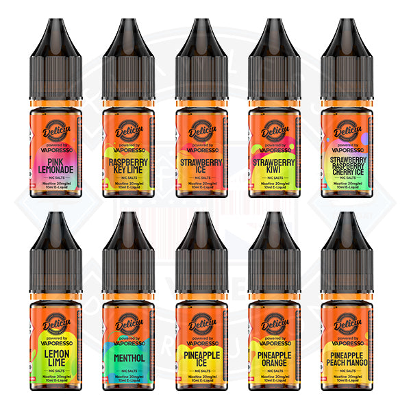 Deliciu V2 (20mg) Nic Salt 10ml by Vaporesso — Flawless UK Vape  Distribution Ltd