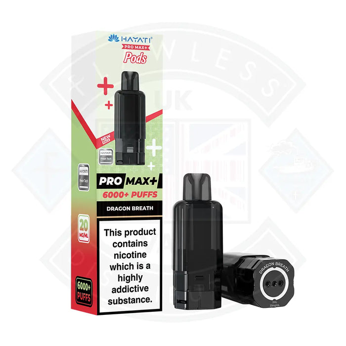 Hayati Pro Max 6000+ Pods 20mg