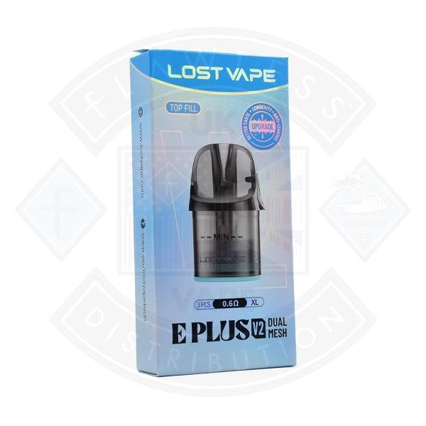 Lost Vape E Plus Cartridge V2 3pcs/pack TOP FILL