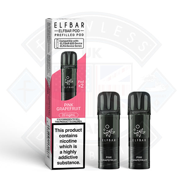 Elf Bar 600 Prefilled Pod 2ml 20mg