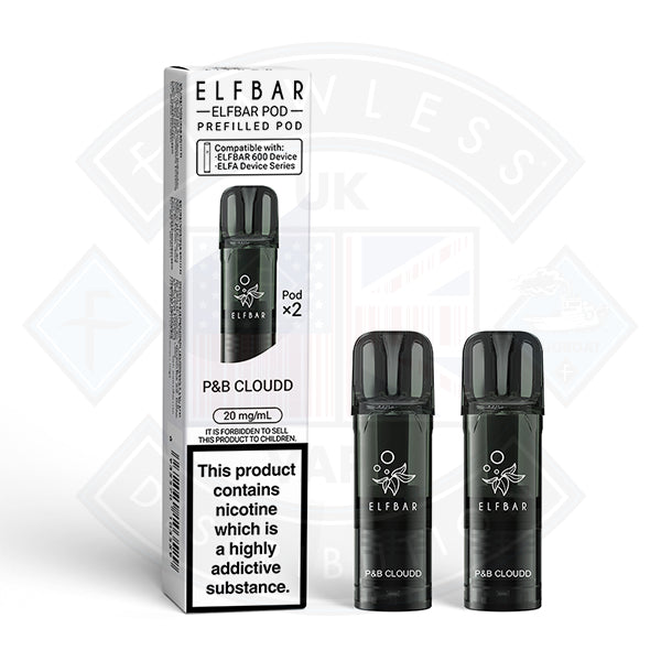 Elf Bar 600 Prefilled Pod 2ml 20mg