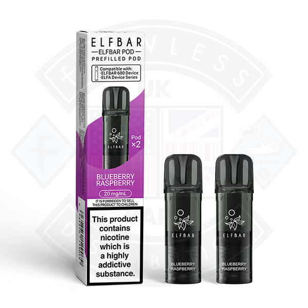 Elf Bar 600 Prefilled Pod 2ml 20mg