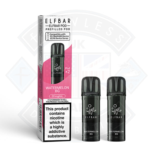 Elf Bar 600 Prefilled Pod 2ml 20mg