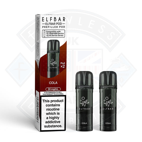 Elf Bar 600 Prefilled Pod 2ml 20mg