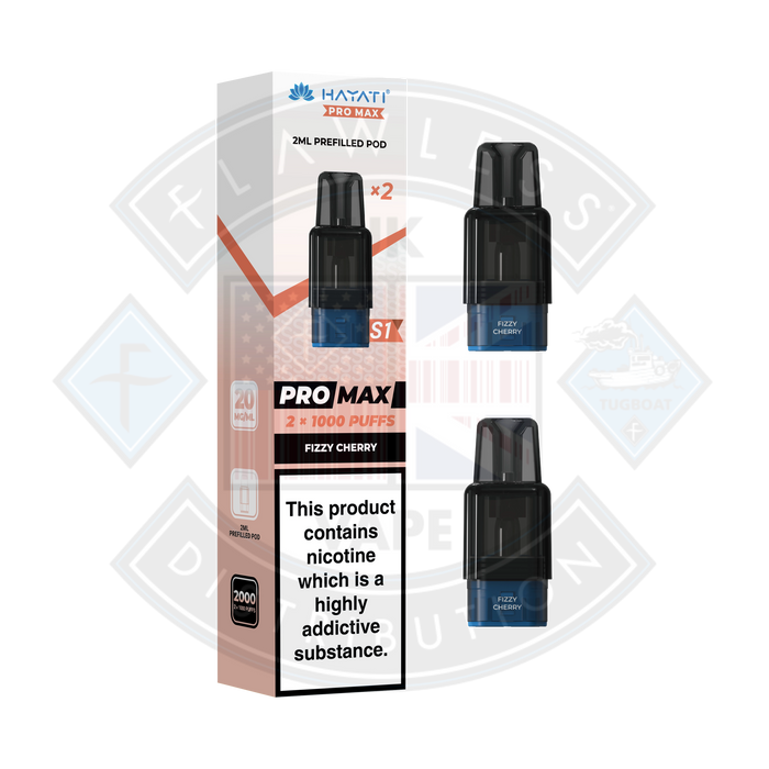 Hayati Pro Max S1 Prefilled Pod Flawless UK Vape Distribution Ltd Hayati Pro Max S1 Prefilled Pod Flawless UK Vape Distribution Ltd