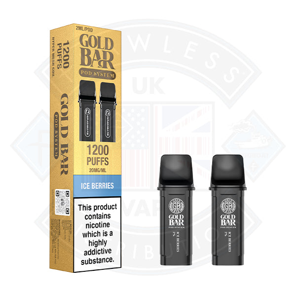 Gold Bar Reload Prefilled Pods 2packs