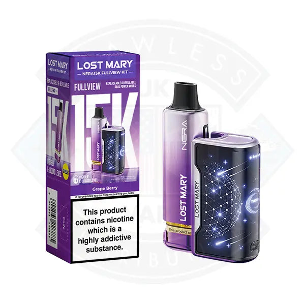 Lost Mary Nera15K Fullview Prefilled Vape Kit