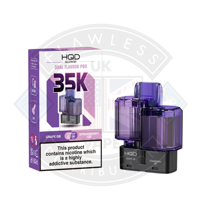 HQD Glow Air 35K Refill Pods