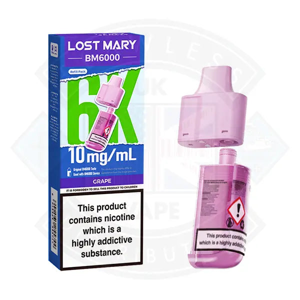 Lost Mary BM6000  Prefilled Pod 10mg